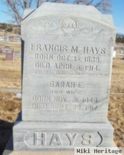 Benjamin Francis Marion Hays