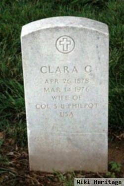 Clara C Philpot