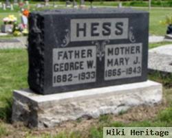 Mary Jane Gregg Hess