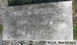 Mary Bolt Dobbins