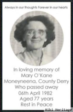 Mary O'kane