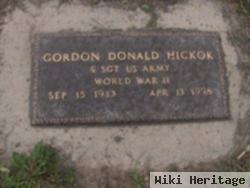 Gordon Donald "speed" Hickok