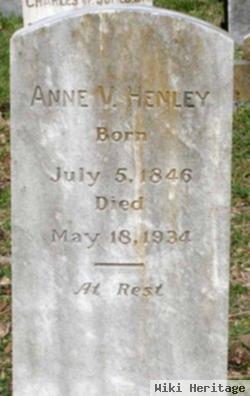 Anne Virginia Henley