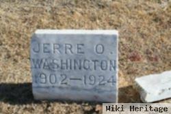 Jerre O Washington