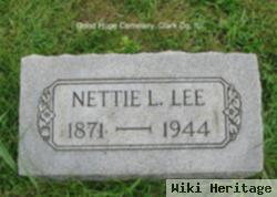 Nettie Lucille Bean Lee