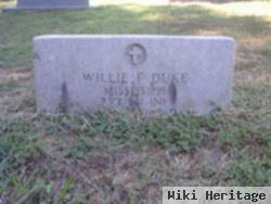 Willie F. Duke