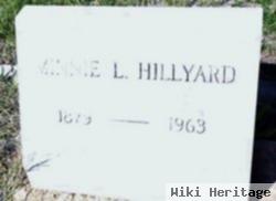 Minnie Lenora Shurtleff Hillyard