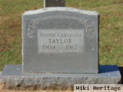 Jennie Gertrude Taylor