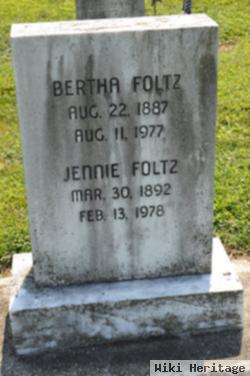 Bertha Foltz