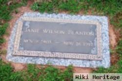 Janie Wilson Blanton