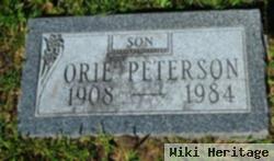 Orie Peterson