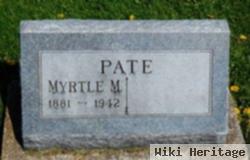 Myrtle M Pate