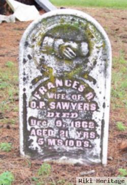 Frances R Sawyers