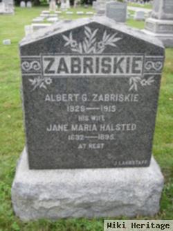 Jane Maria Halsted Zabriskie