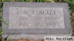 F. M. Langley