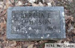 Bertha E Johnson