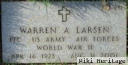 Warren A Larsen