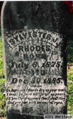 Sylvester J Rhodes