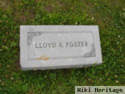 Lloyd E Foster