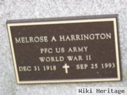 Melrose A. Harrington