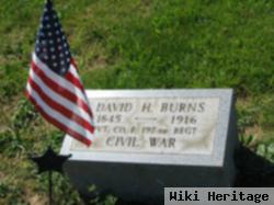 Pvt David H Burns