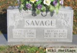 Sarah C. Stinson Savage