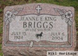 Jeanne E King Briggs