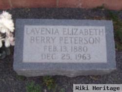 Lavenia Elizabeth Berry Peterson