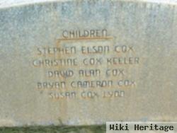 Elson Raymond Cox