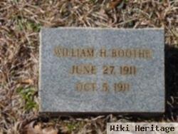 William H Boothe