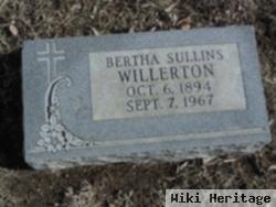 Bertha Sullins Willerton