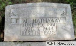 Frank M Hathaway