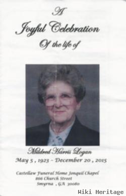 Mildred Irene Harris Logan