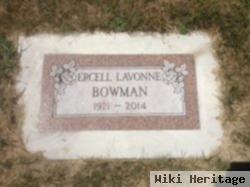 Ercell Lavonne Mckillips Bowman