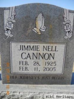 Jimmie Nell Mccurry Cannon