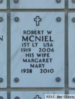 Robert W Mcniel