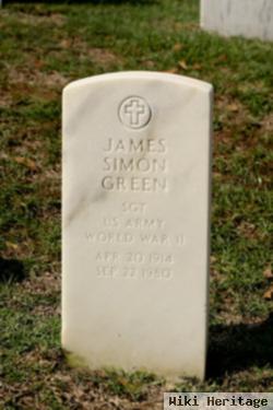 Sgt James Simon Green