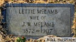 Lettie Lawhon Mclamb
