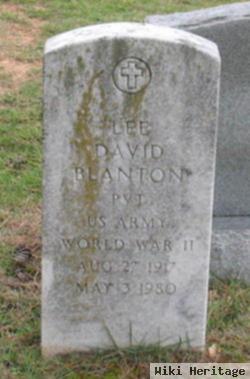 Lee David Blanton