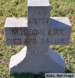 Sr Mary Isidore Kirk