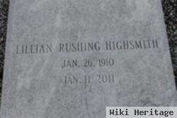 Lillian Rushing Highsmith