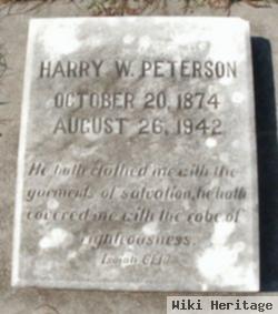 Harry Walter Peterson