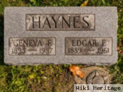 Edgar F Haynes