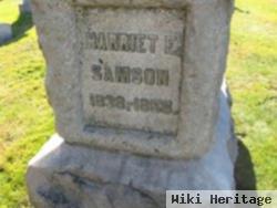 Harriet E Samson