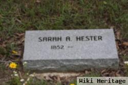 Sarah A. Hester