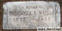 Theodosia E Wright