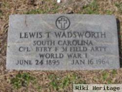 Lewis Thomas Wadsworth