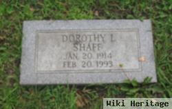 Dorothy L. Shaff