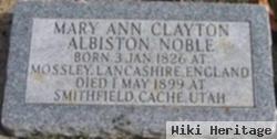 Mary Ann Clayton Noble