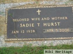 Sadie T. Hurst